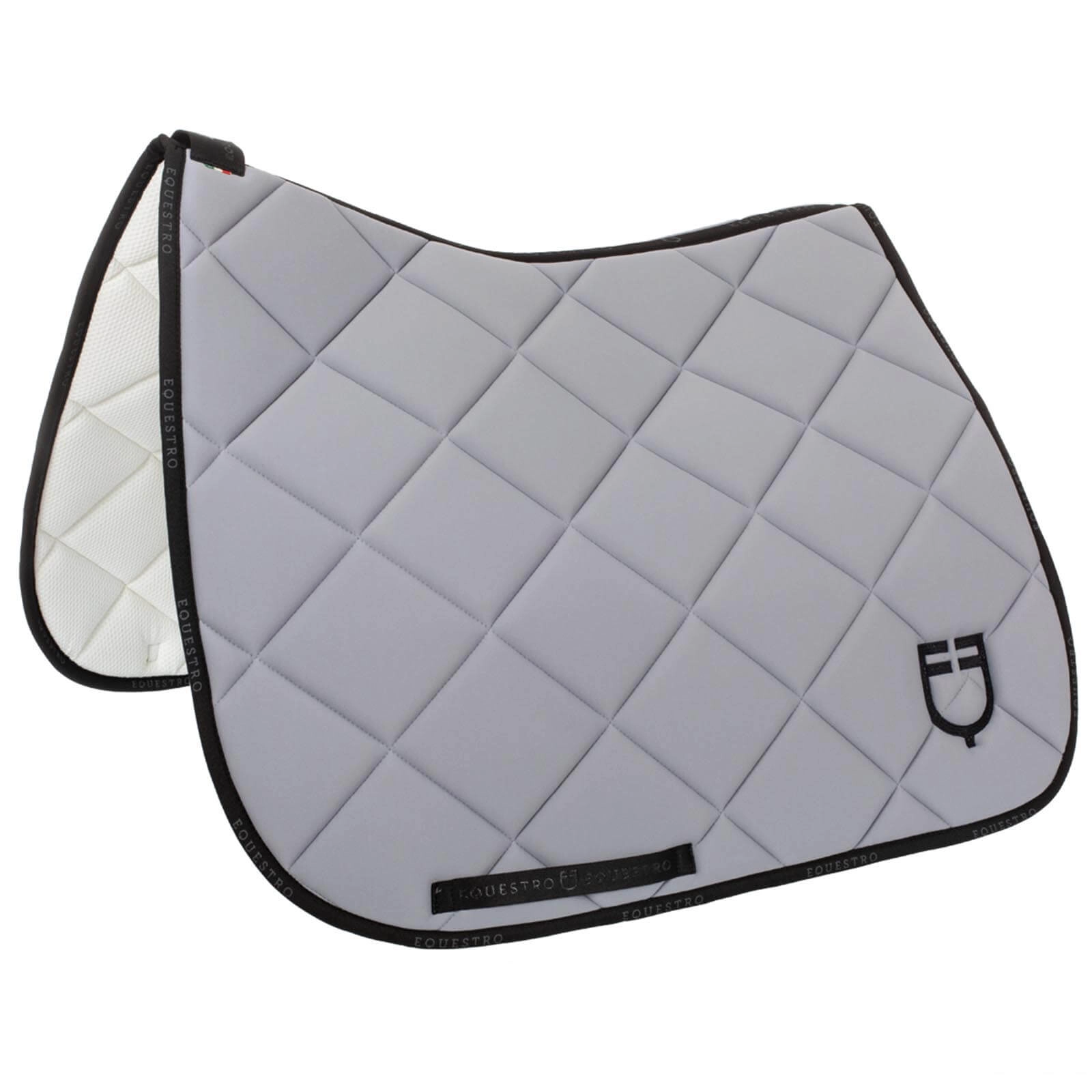 Schabracke Dressur Technical Fabric with Logo Dressurschabracke Black/Grey / Full