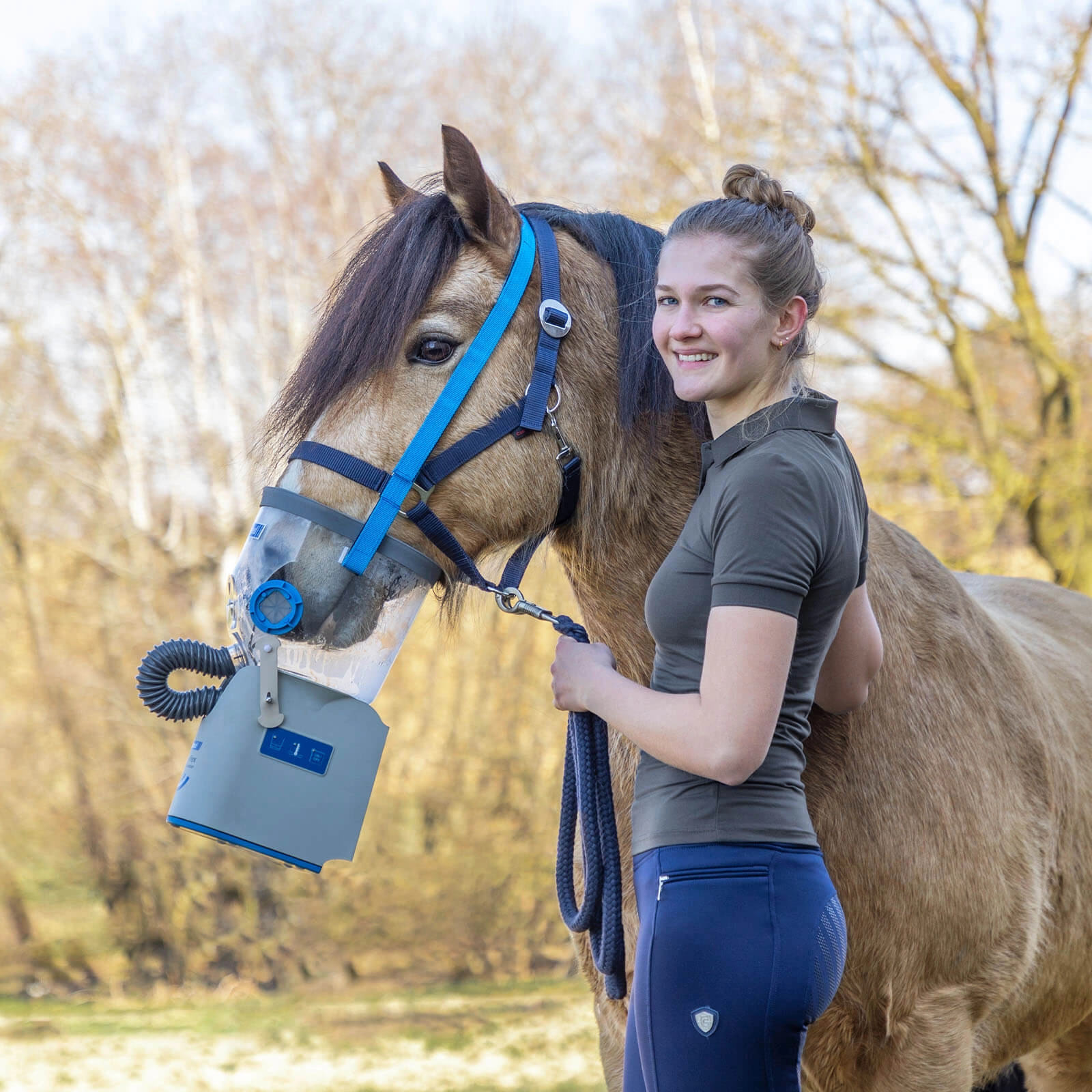 Inhalationsmaske für AirOne Flex Pferdeinhalator Pony
