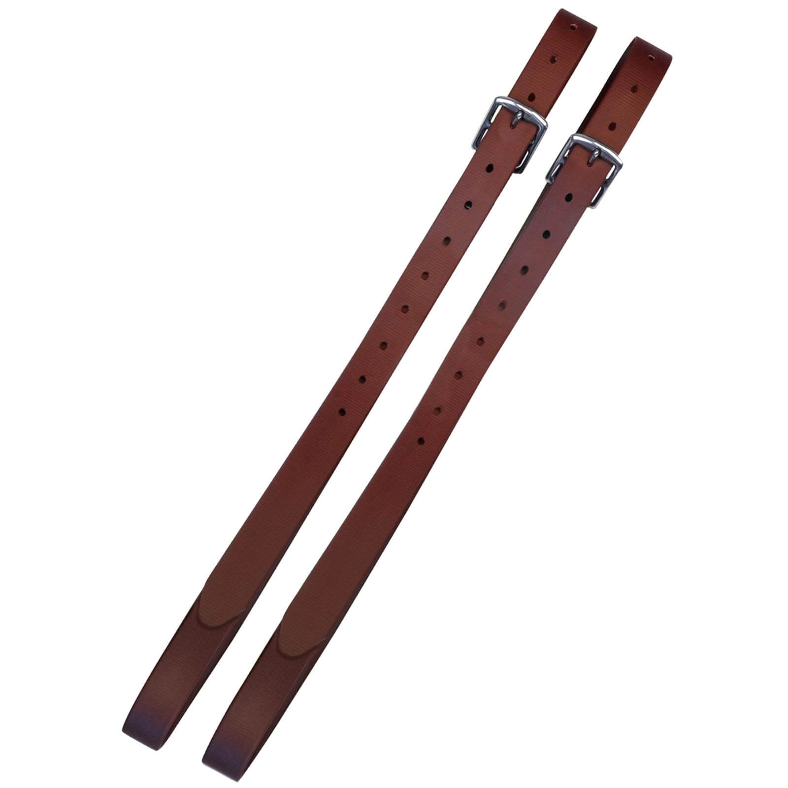 Steigbügelriemen Slimline Lederriemen Braun / 140 cm