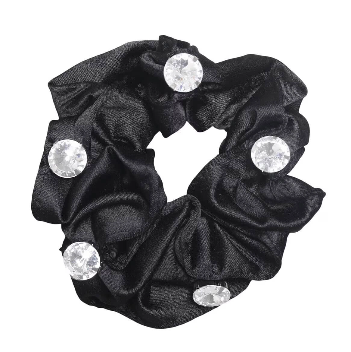 Scrunchie Alycia Bespoke Black-black