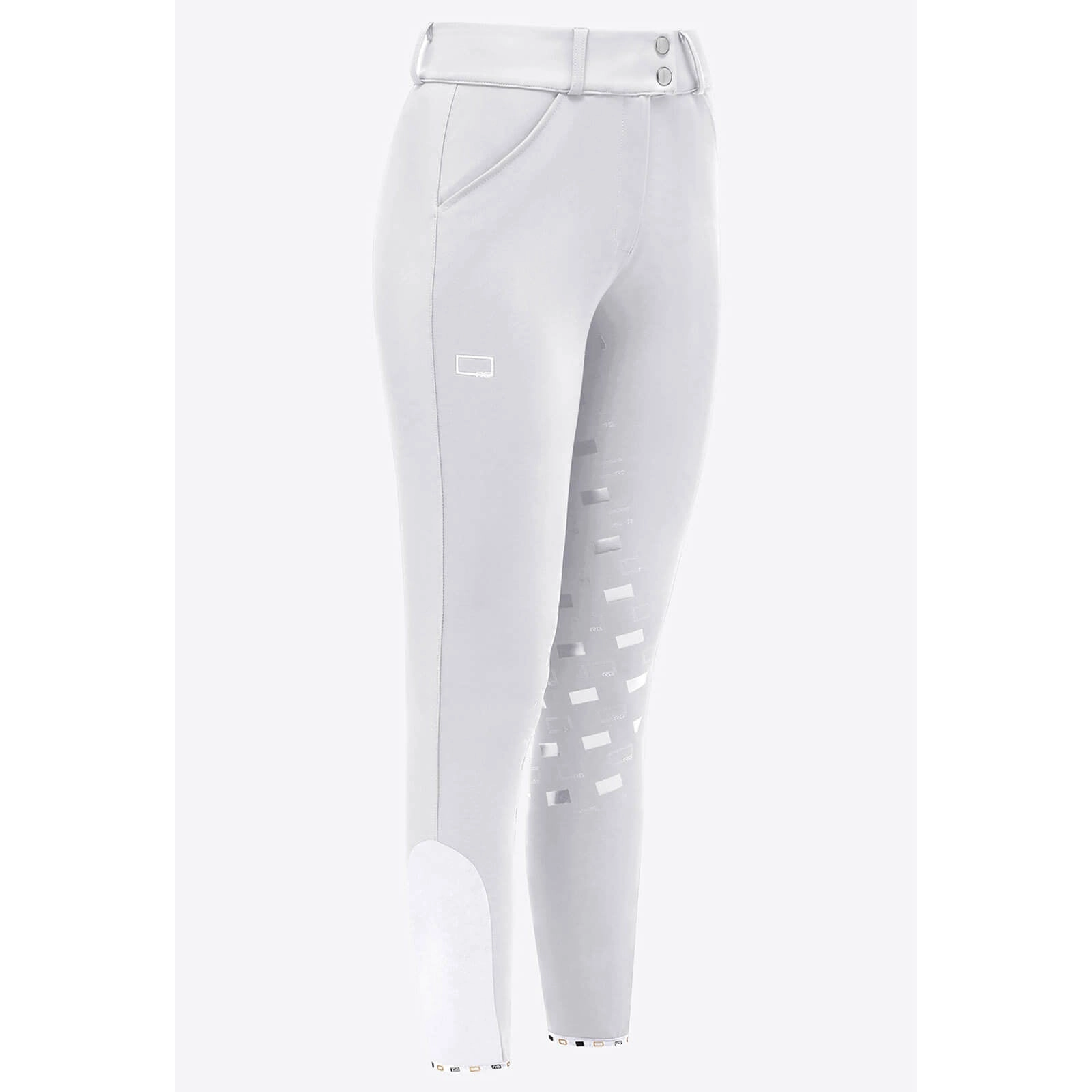 Reithose Damen RG High Waist Full Grip Breeches Damenreithose White / 34 (It 40)