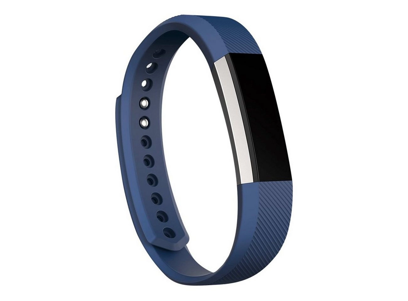 Fitbit Classic Armband Gr. L für ALTA blau | Umfasst Handgelenke von 17 bis 20,5 cm Umfang | Elastomer-Material | Schweiß-, regen- und spritzwasserbeständig