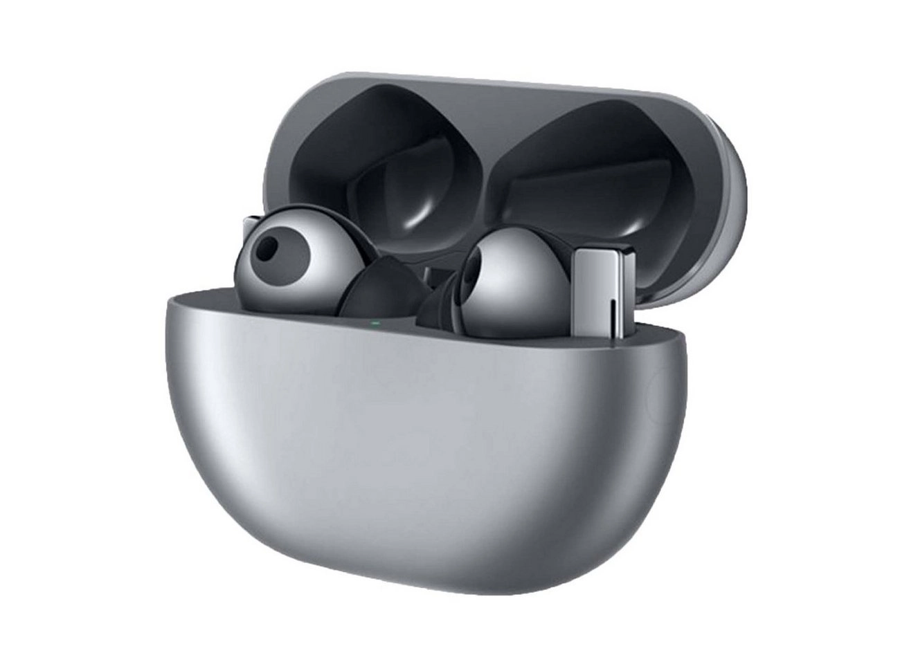 Huawei FreeBuds Pro Silber / Silver Frost | True-Wireless In-Ear-Kopfhörer | Dynamic Noise Cancelling | Mikrofon  | Bluetooth 5.2 | 36 Stunden Akku