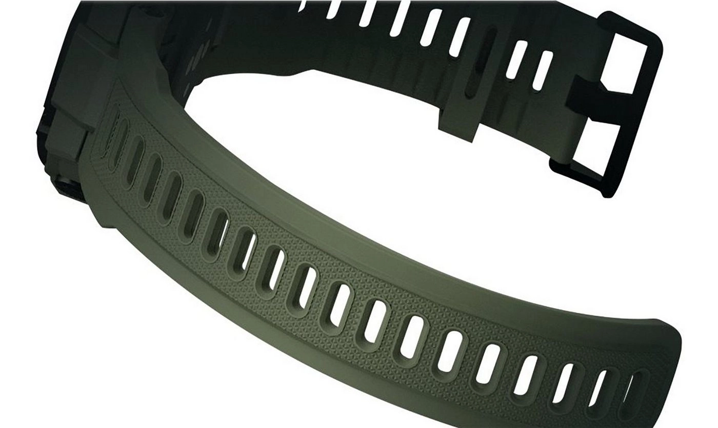 Amazfit T-Rex Khaki | Robustes Gehäuse | 12 Militärzertifizierungen | 20 Tage Akku | AMOLED | GPS-Dual-Satellitenortung | wasserdicht bis 5 ATM
