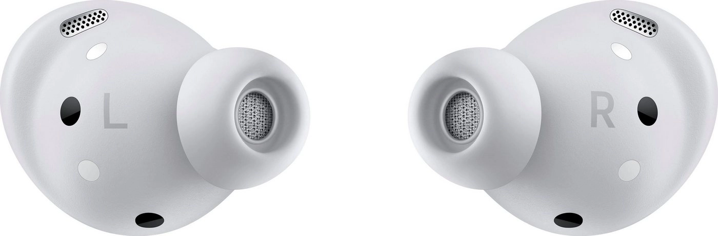 Samsung Galaxy Buds Pro Silber | Wireless In-Ear Kopfhörer | Aktive Geräuschunterdrückung | Wassergeschützt | Induktives Ladeetui | mit Mikrofon