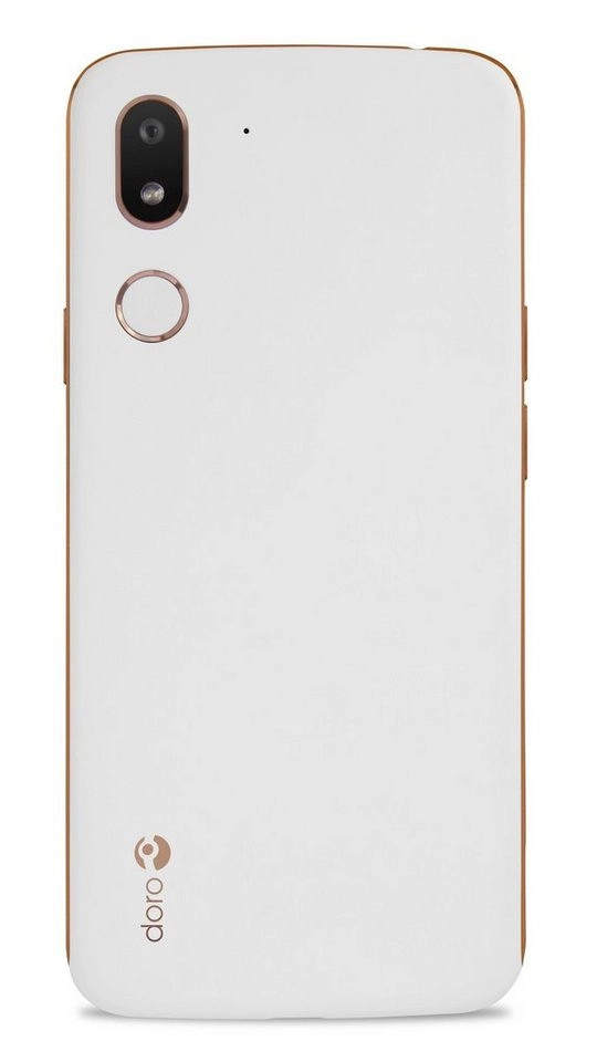 Doro 8080 | Seniorenhandy |  32GB Speicher | 16MP Kamera | SD-Kartenslot | 4G Smartphone | Benutzeroberfläche auf Basis Android 9.0 | Weiss