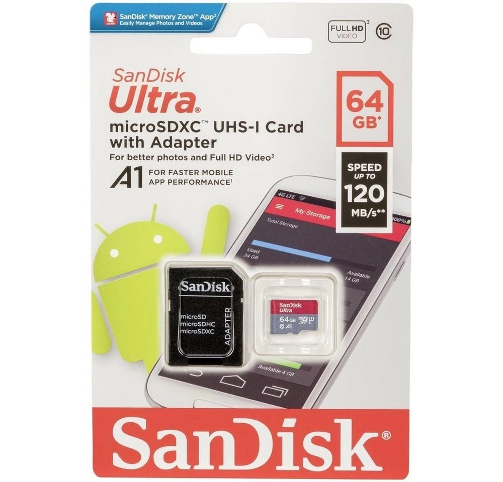 microSDXC Ultra A1 (64GB)