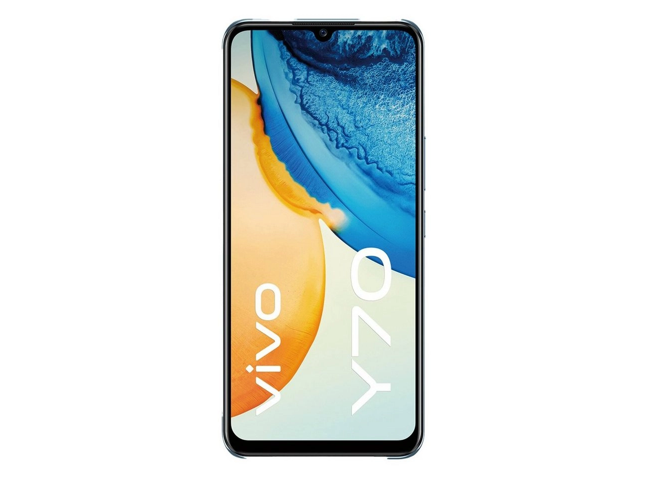 Vivo Y70 schwarz|128 GB interner Speicher | 8GB Arbeitsspeicher | Dual-SIM | 6,4 Zoll  Full HD, Android 10 Smartphone | Triple Kamera mit 48 MP | Blau