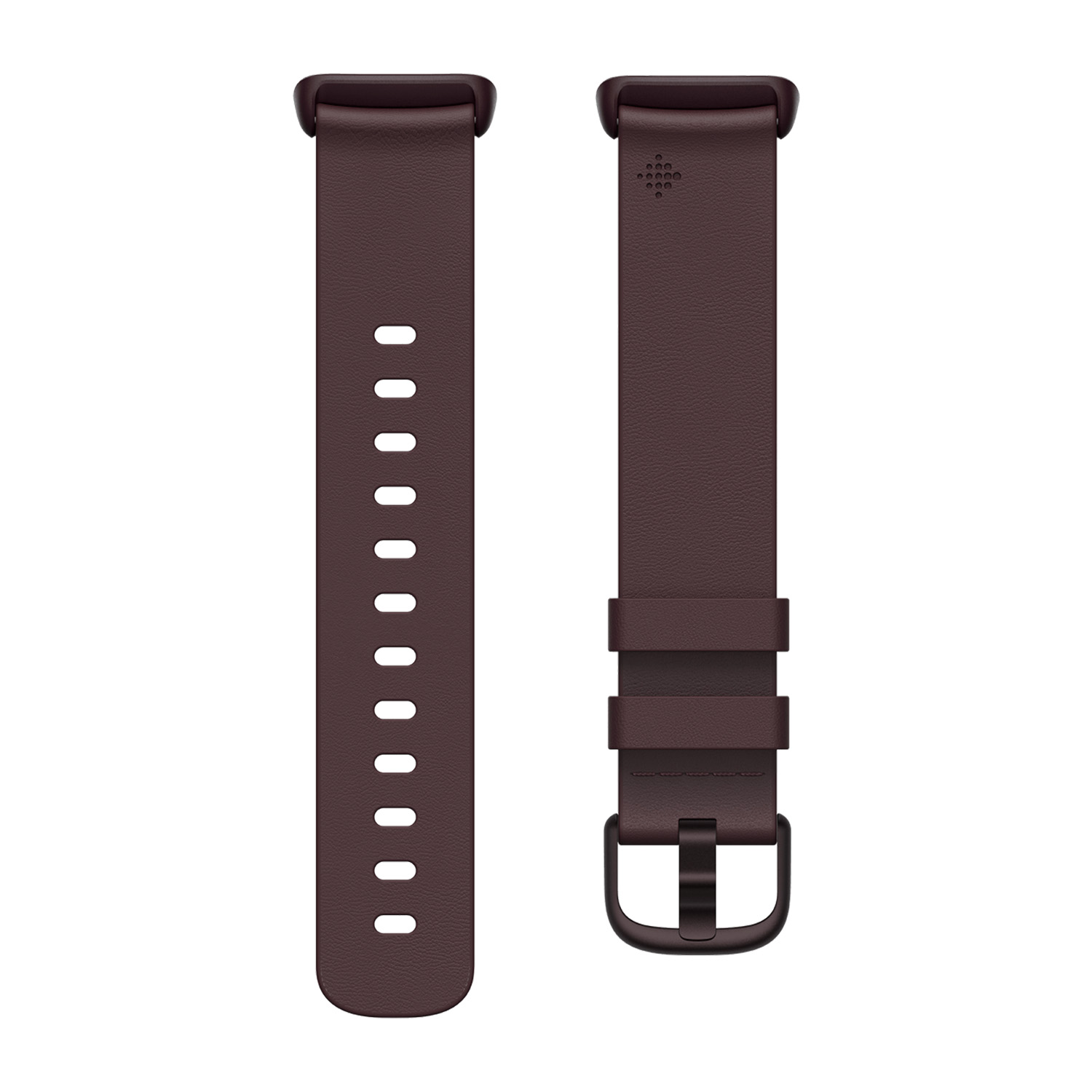 Fitbit Charge 5 Leather Band L Braun