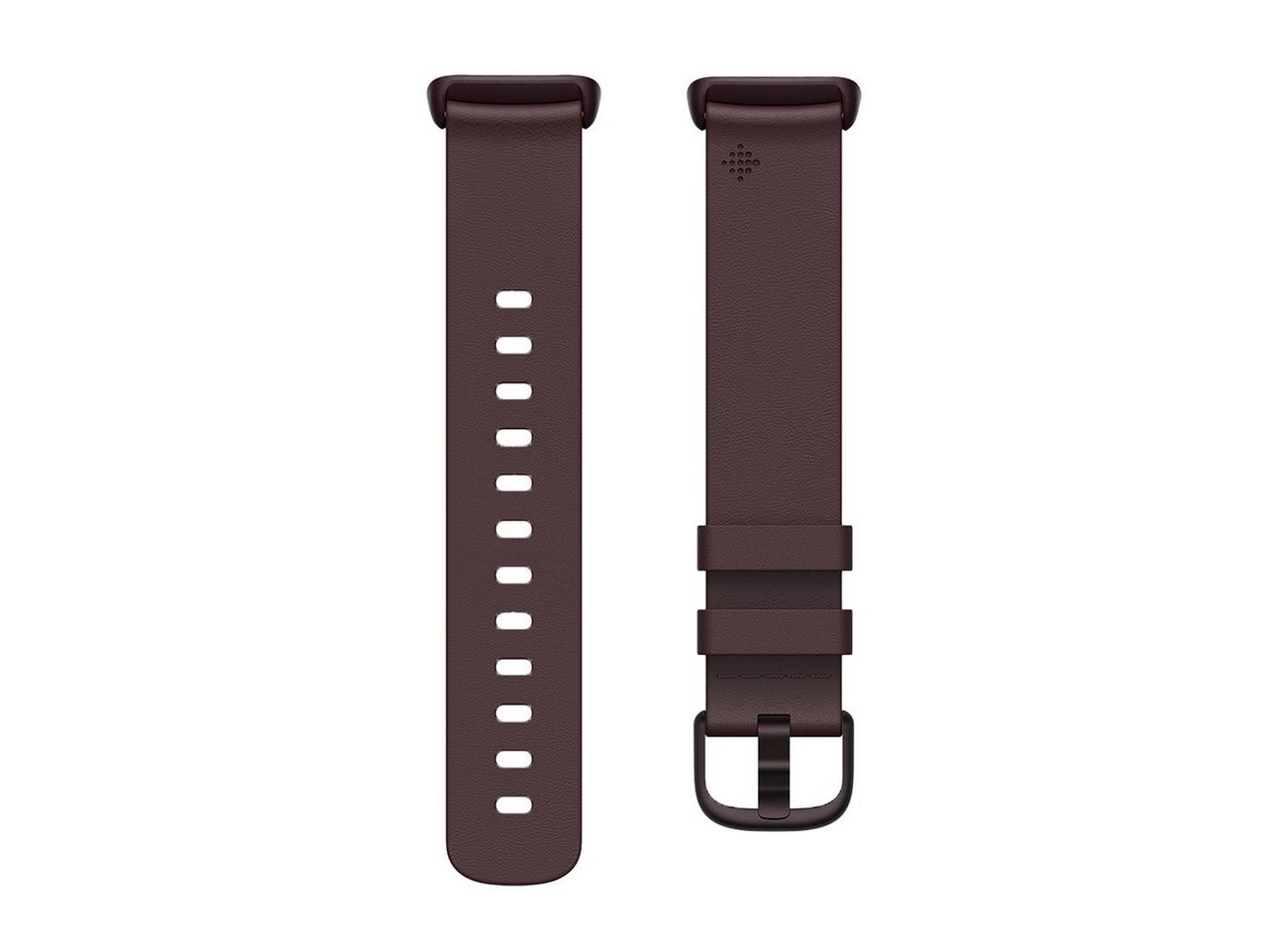 Fitbit Charge 5 Leather Band L Braun