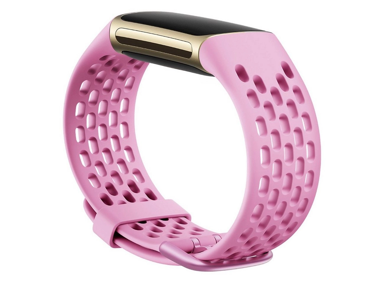 Fitbit Sportarmband für Charge 5 pink (Sportband Size S) Wasserabweisend