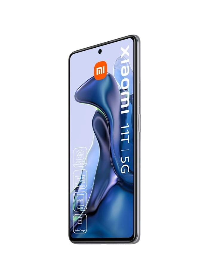 Xiaomi Mi 11T 5G | Smartphone | 128 GB interner Speicher | 8 GB Arbeitsspeicher | 108 MP Hauptkamera | OLED-Display | Weiss