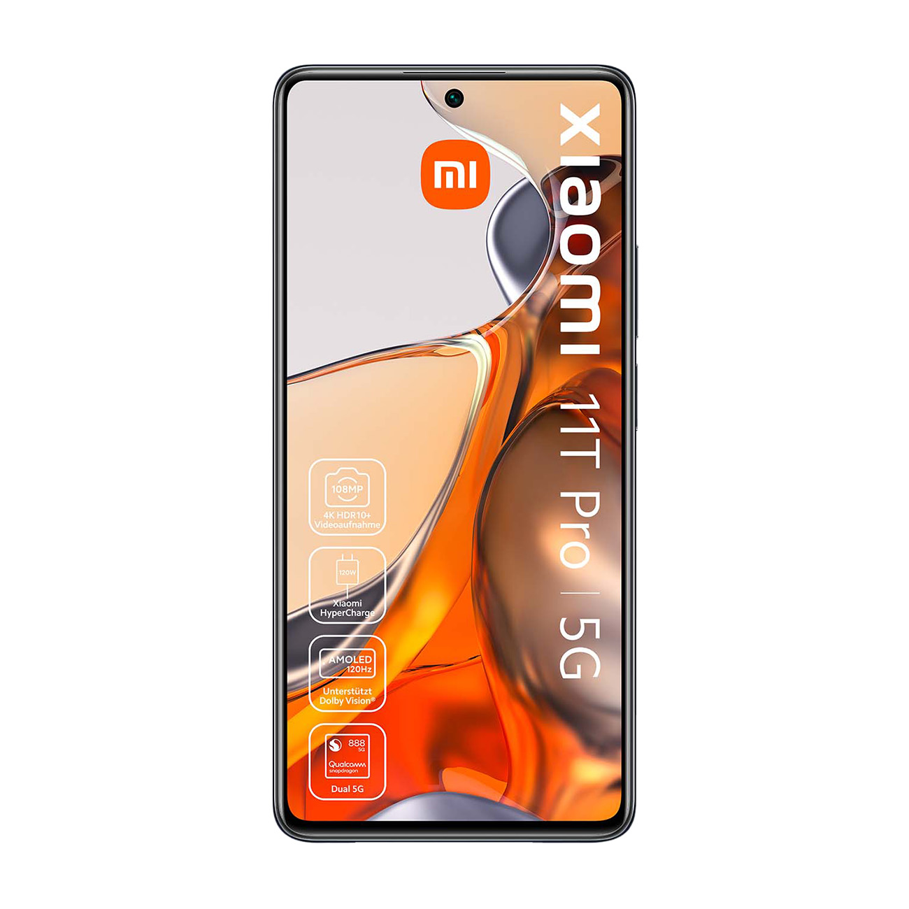 Xiaomi 11T Pro 5G schwarz | Smartphone | Qualcomm Snapdragon 888 | 108 MP Hauptkamera | 8 GB Arbeitsspeicher | 256 GB interner Speicher 