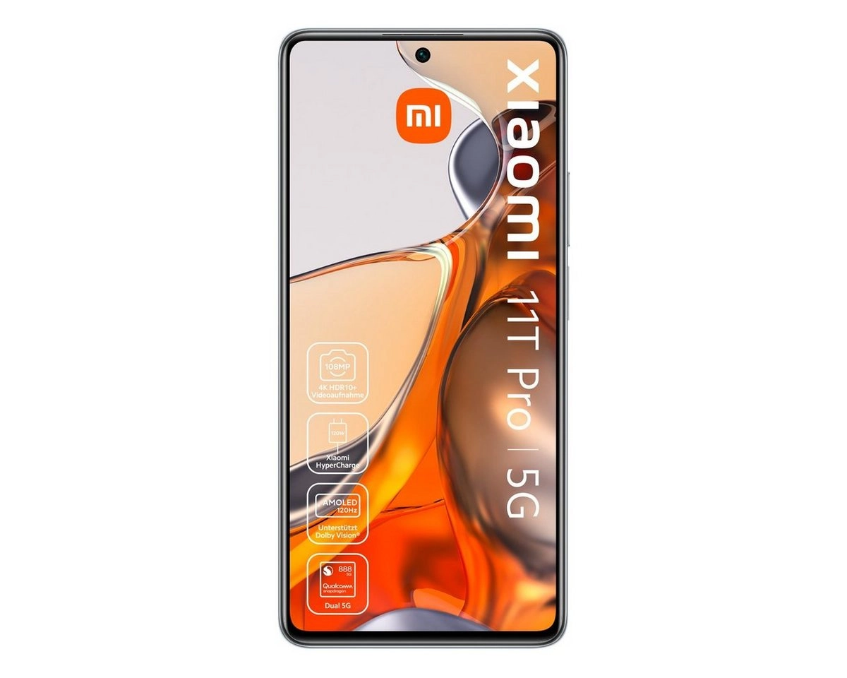 Xiaomi 11T Pro 5G blau |5G Smartphone | Qualcomm Snapdragon 888 | 108 MPHauptkamera | 8 GB Arbeitsspeicher | 256 GB interner Speicher 