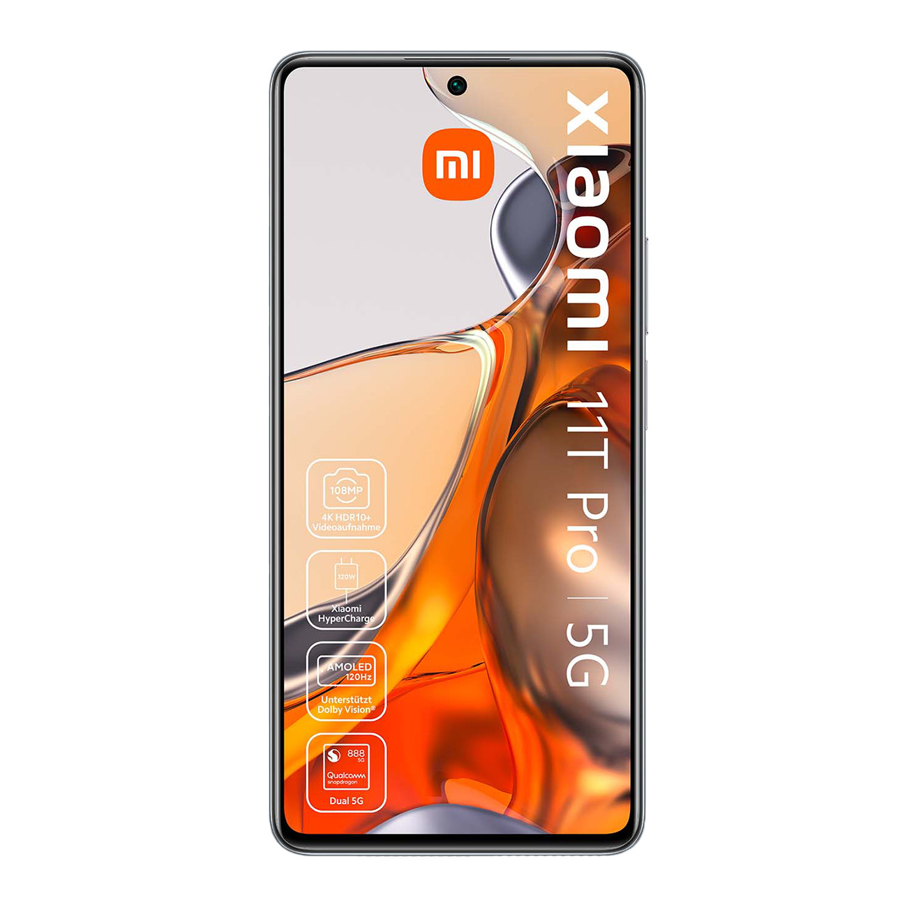 Xiaomi 11T Pro 5G weiss | 5G Smartphone | Qualcomm Snapdragon 888 | 108 MPHauptkamera | 8 GB Arbeitsspeicher | 256 GB interner Speicher 