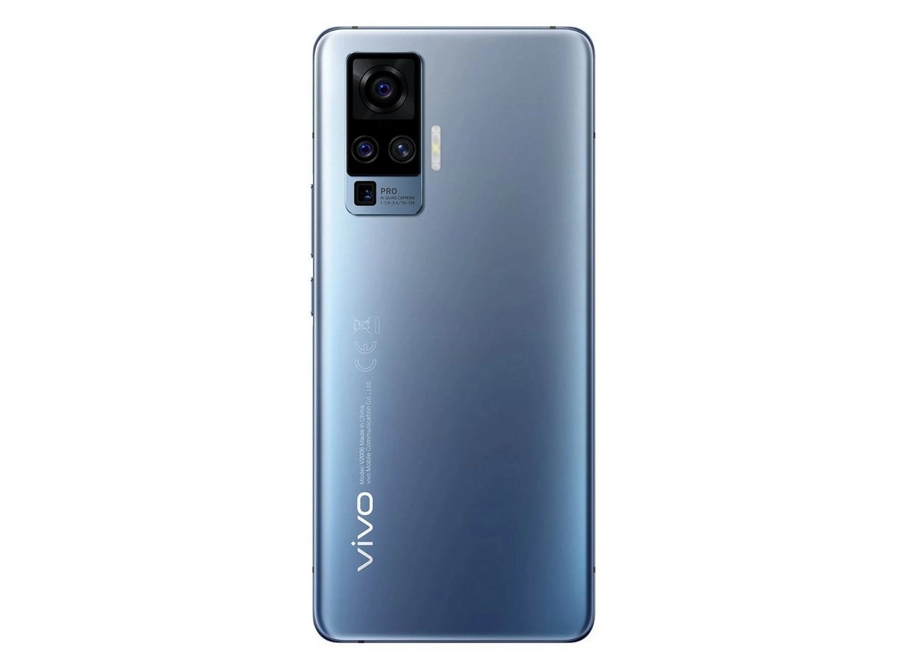 Vivo X51 5G grau | 5G Smartphone | 48 MP Kamera | 256 GB interner Speicher | 8 GB Arbeitsspeicher | Qualcomm Snapdragon 765G 