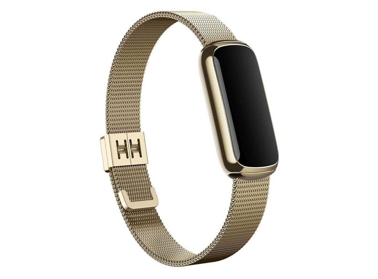 Luxe Metal Mesh Soft Gold | Fitbit Zubehör