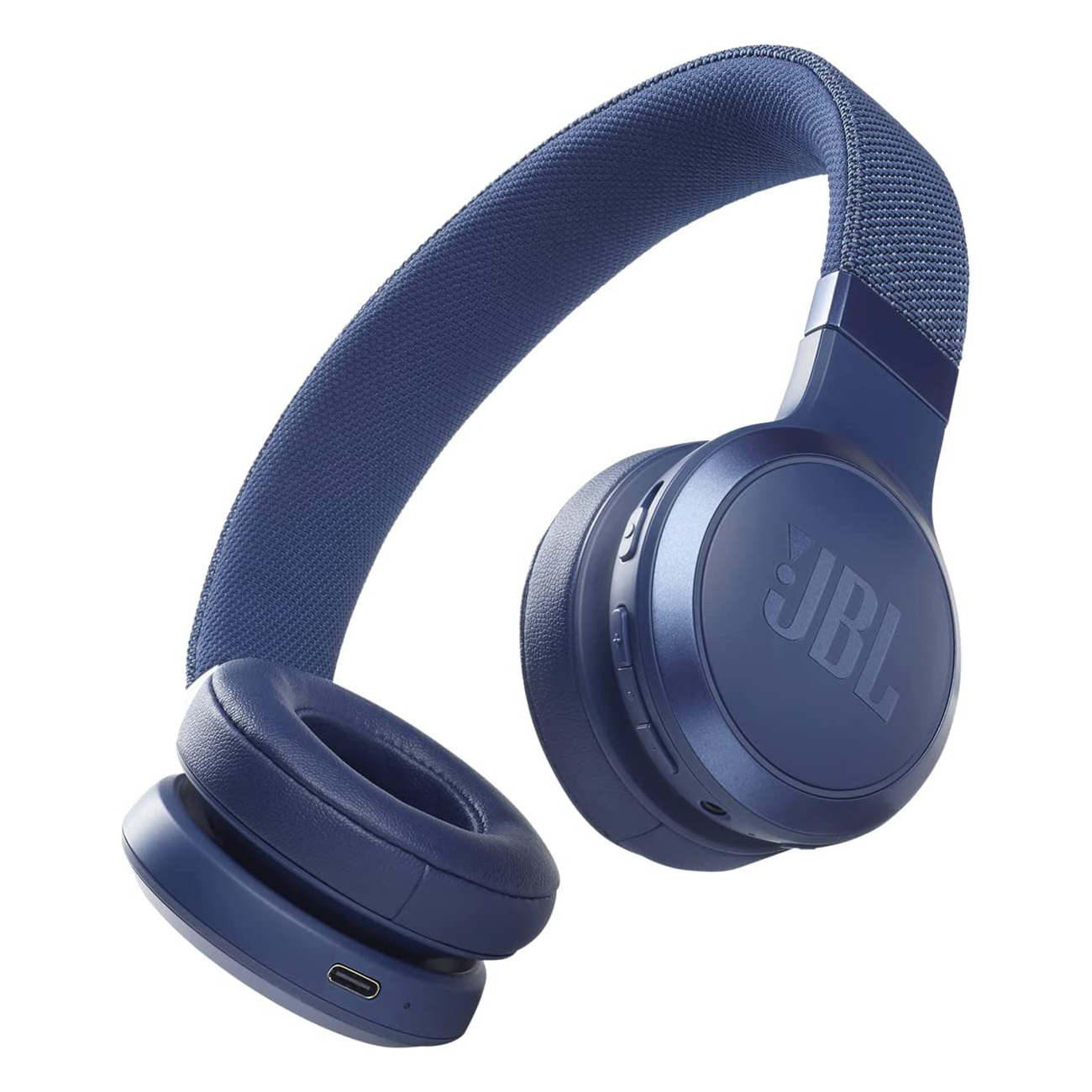 JBL Live 460NC|Signature Sound|Aktive Geräuschunterdrückung|Bis zu 50 Stunden Akkulaufzeit|Multi-Point-Verbindung|Blau