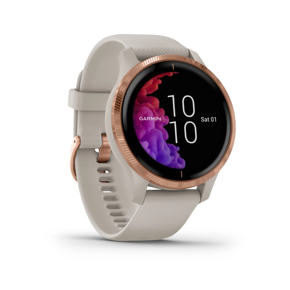 Garmin Venu|Sportuhr mit Band|Silikon|Handgelenkgröße: 125-190 mm|Anzeige 3 cm (1.2)"