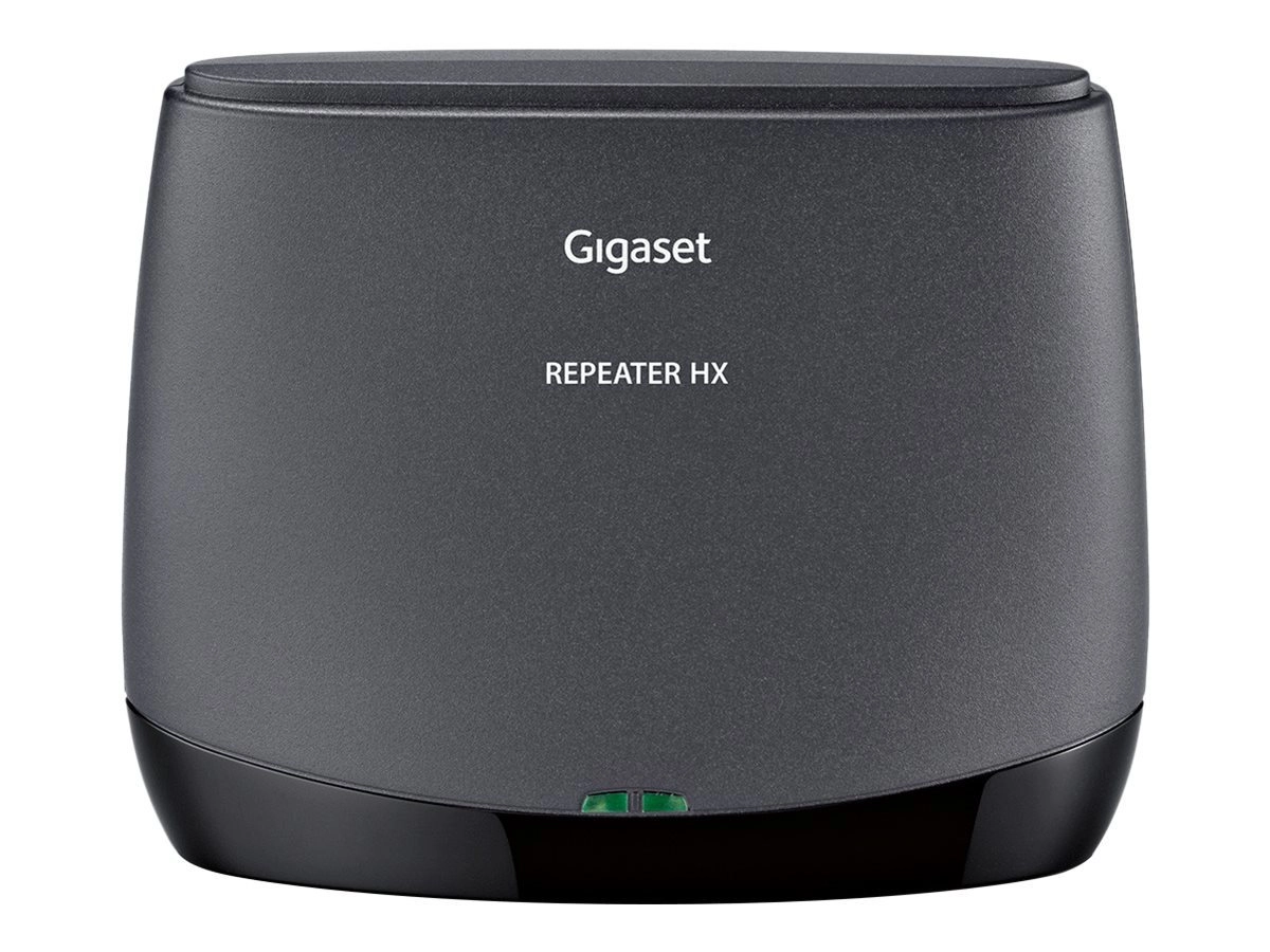 Gigaset Repeater HX|DECT-Repeater für schnurloses Telefon|Anthrazit