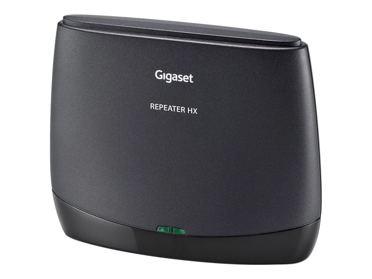 Gigaset Repeater HX|DECT-Repeater für schnurloses Telefon|Anthrazit