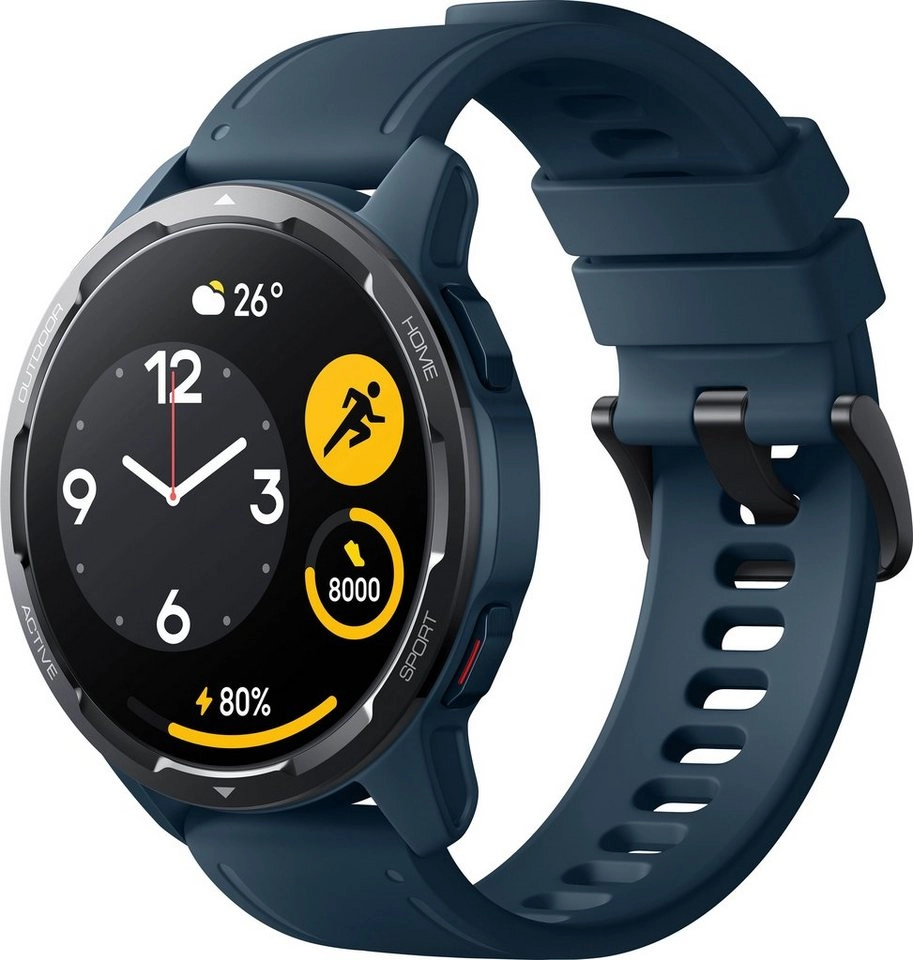 Xiaomi Watch S1 Active blau| GPS | Blutsauerstoff 12 Tage Akku | Smartwatch