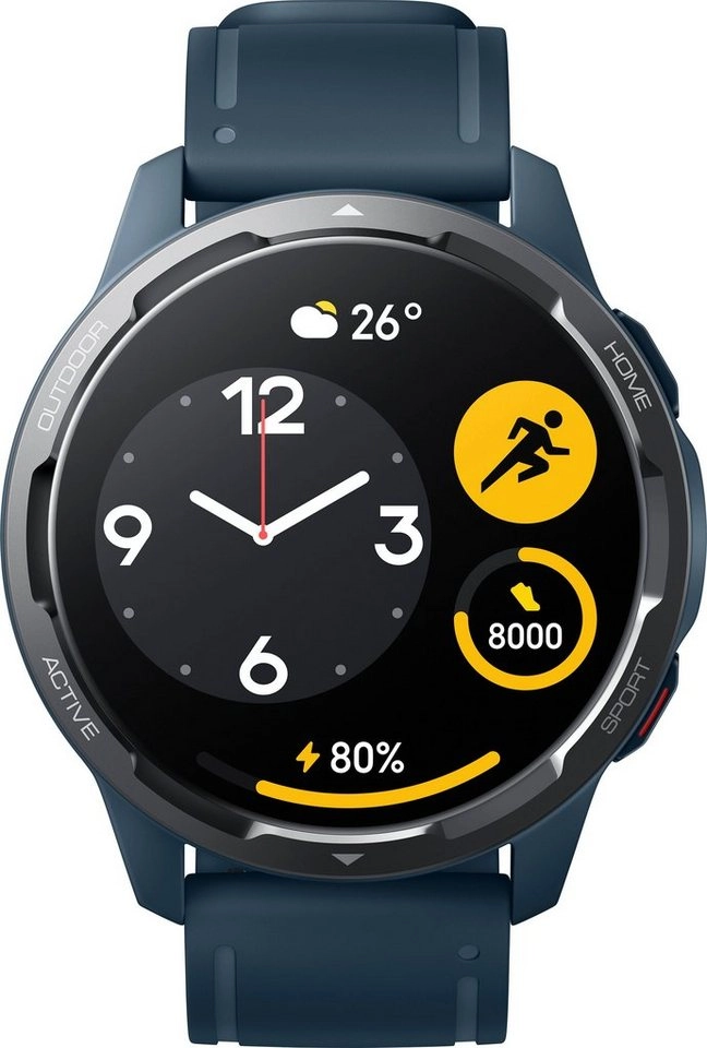 Xiaomi Watch S1 Active blau| GPS | Blutsauerstoff 12 Tage Akku | Smartwatch