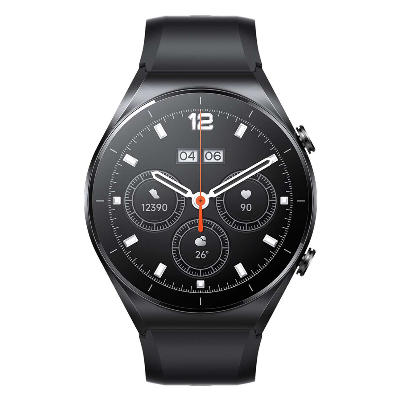 Xiaomi Watch S1 Smartwatch schwarz| Edelstahl | 117 Fitness Modi, Dualband GPS | Bluetooth | Anrufe