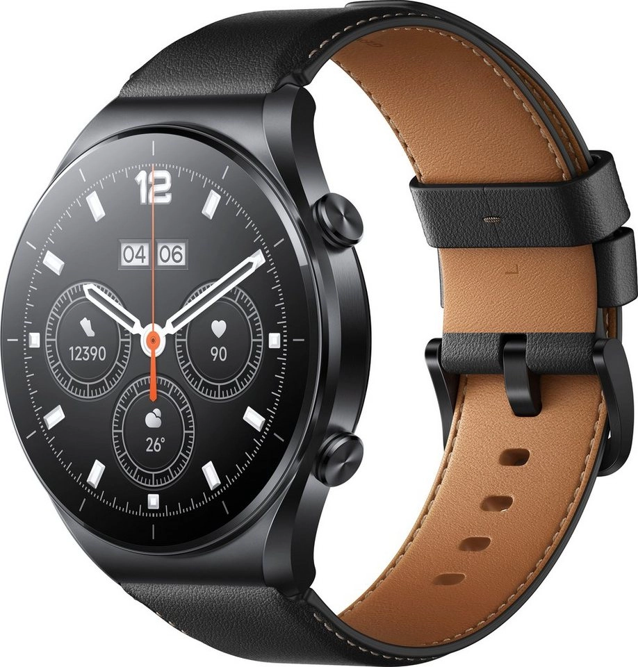 Xiaomi Watch S1 Smartwatch schwarz| Edelstahl | 117 Fitness Modi, Dualband GPS | Bluetooth | Anrufe