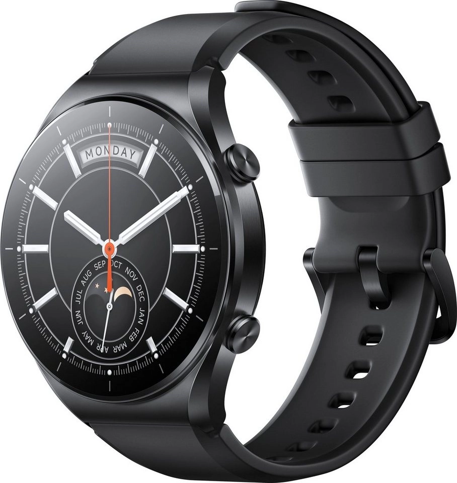 Xiaomi Watch S1 Smartwatch schwarz| Edelstahl | 117 Fitness Modi, Dualband GPS | Bluetooth | Anrufe