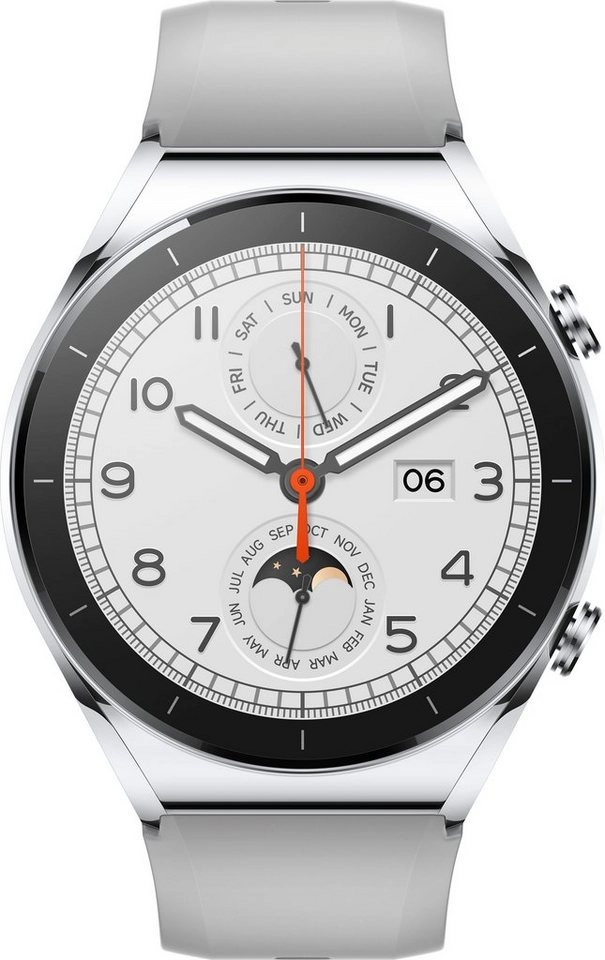 Xiaomi Watch S1 Smartwatch| Edelstahl | 117 Fitness Modi, Dualband GPS | Bluetooth | Anrufe