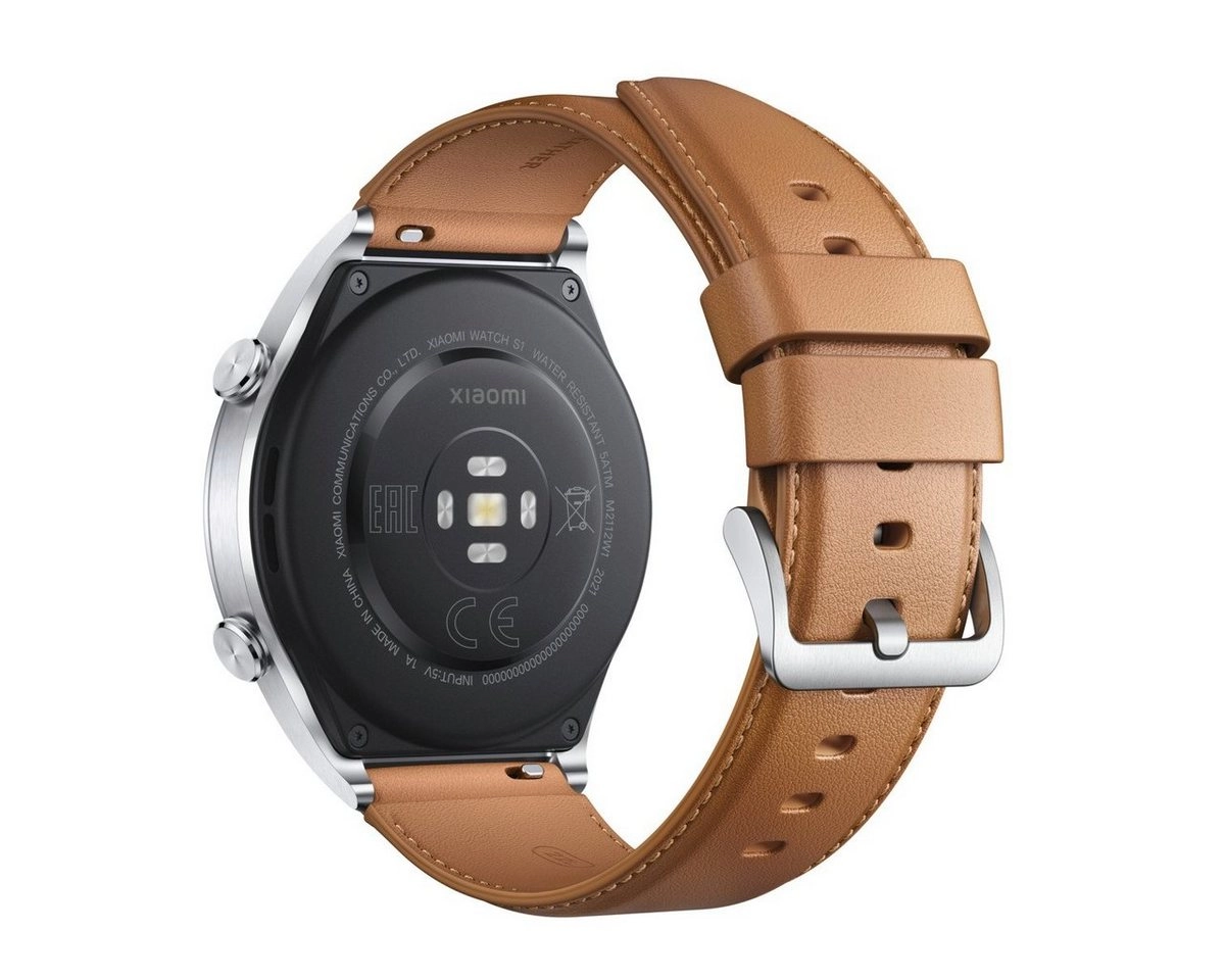 Xiaomi Watch S1 Smartwatch| Edelstahl | 117 Fitness Modi, Dualband GPS | Bluetooth | Anrufe