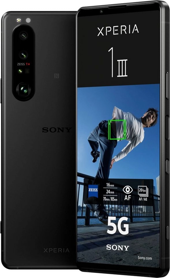 SONY Xperia 5 III | 5G  | 21:9 4K HDR OLED Display | 256 GB | Dual SIM | ZEISS Objektiv | Echtzeit-Tracking für bewegliche Motive