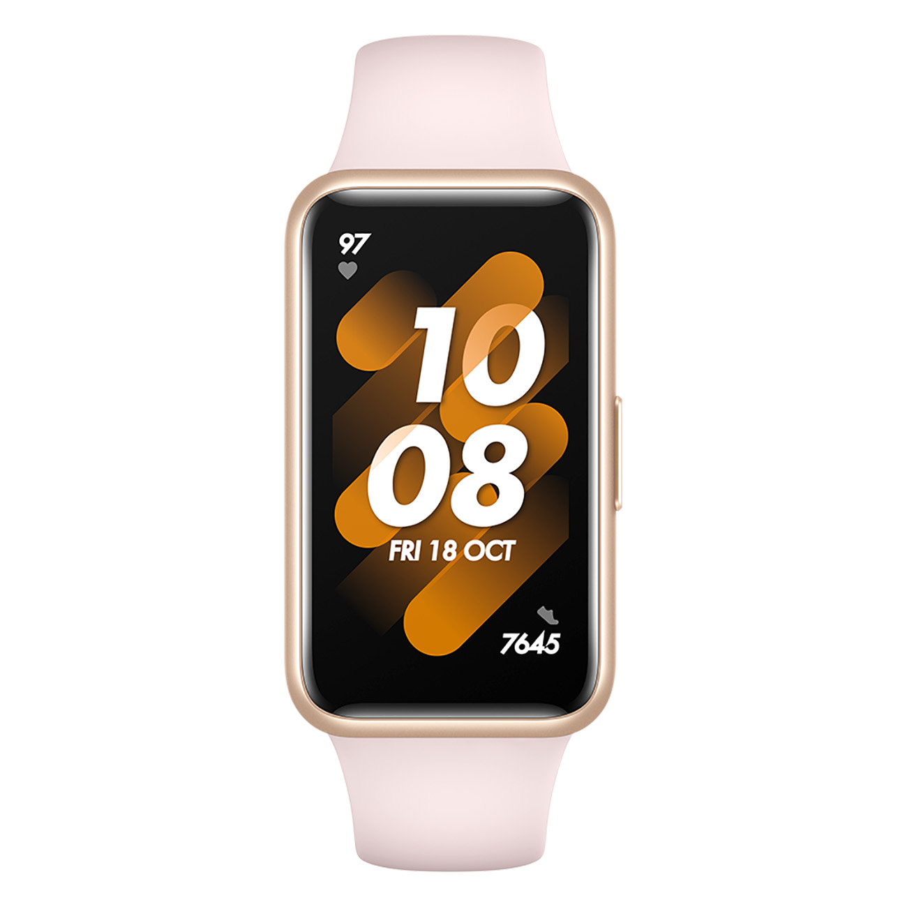 Huawei Band 7 Smartwatch | Silikonband | 14 Tage Akkulaufzeit | AMOLED-Display | 96 Sportmodi | Schlafanalyse | In Pink 