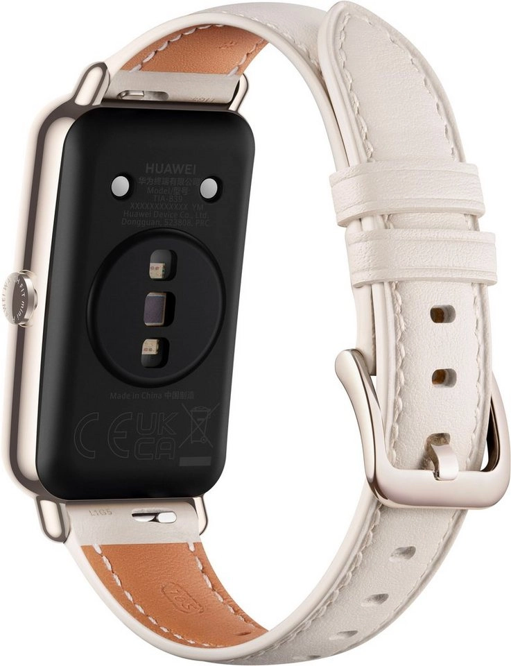 HUAWEI WATCH FIT mini Frosty White | AMOLED-Farbdisplay | 5-ATM-Wasserbeständigkeit | Bis zu 14 Tage Akkulaufzeit | Abschalterinnerung | Erinnerungen & Warnung