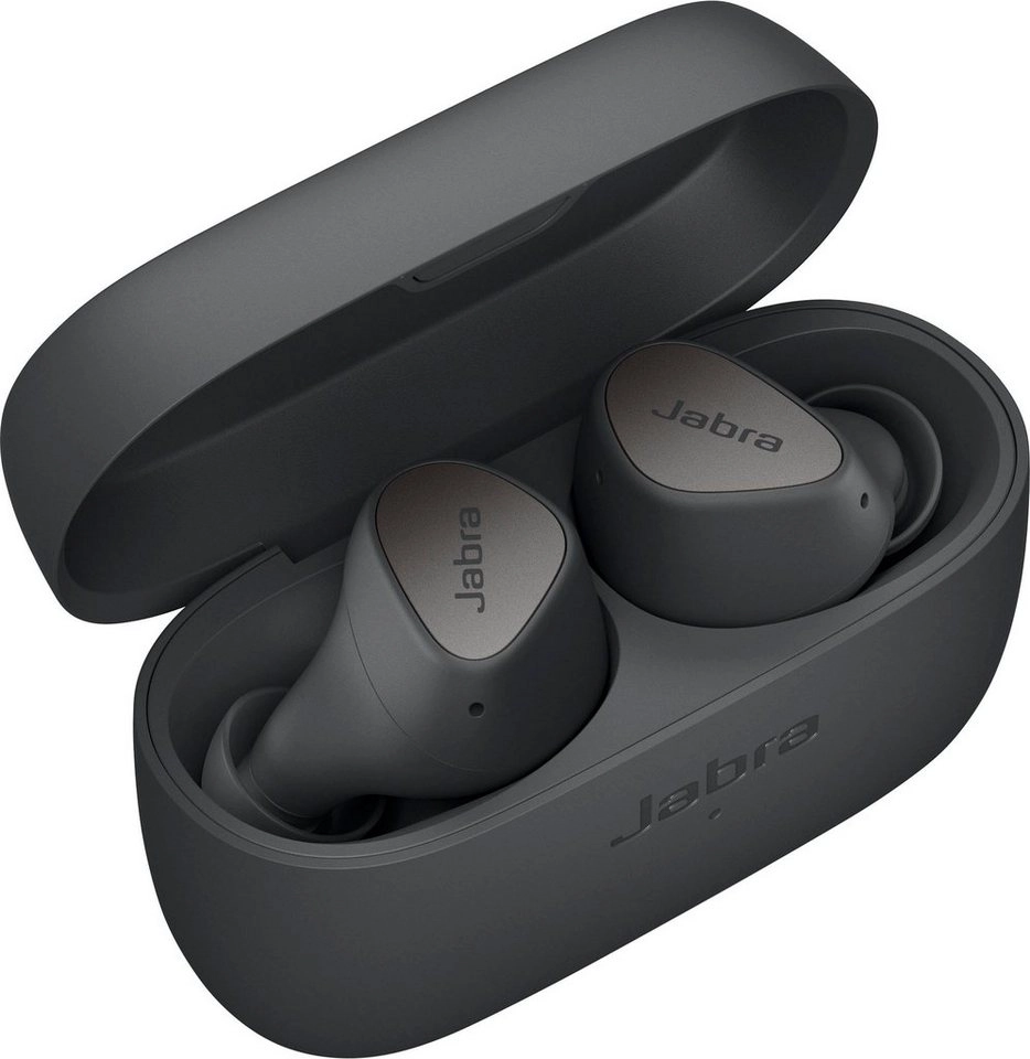 Jabra Elite 3 Grau | Hearthrough | Mono-Modus | Bis zu 7 Std. Akku| IP 55 regenbeständig | Google Fast Pair | Spotifytap | Passive Geräuschunterdrückung