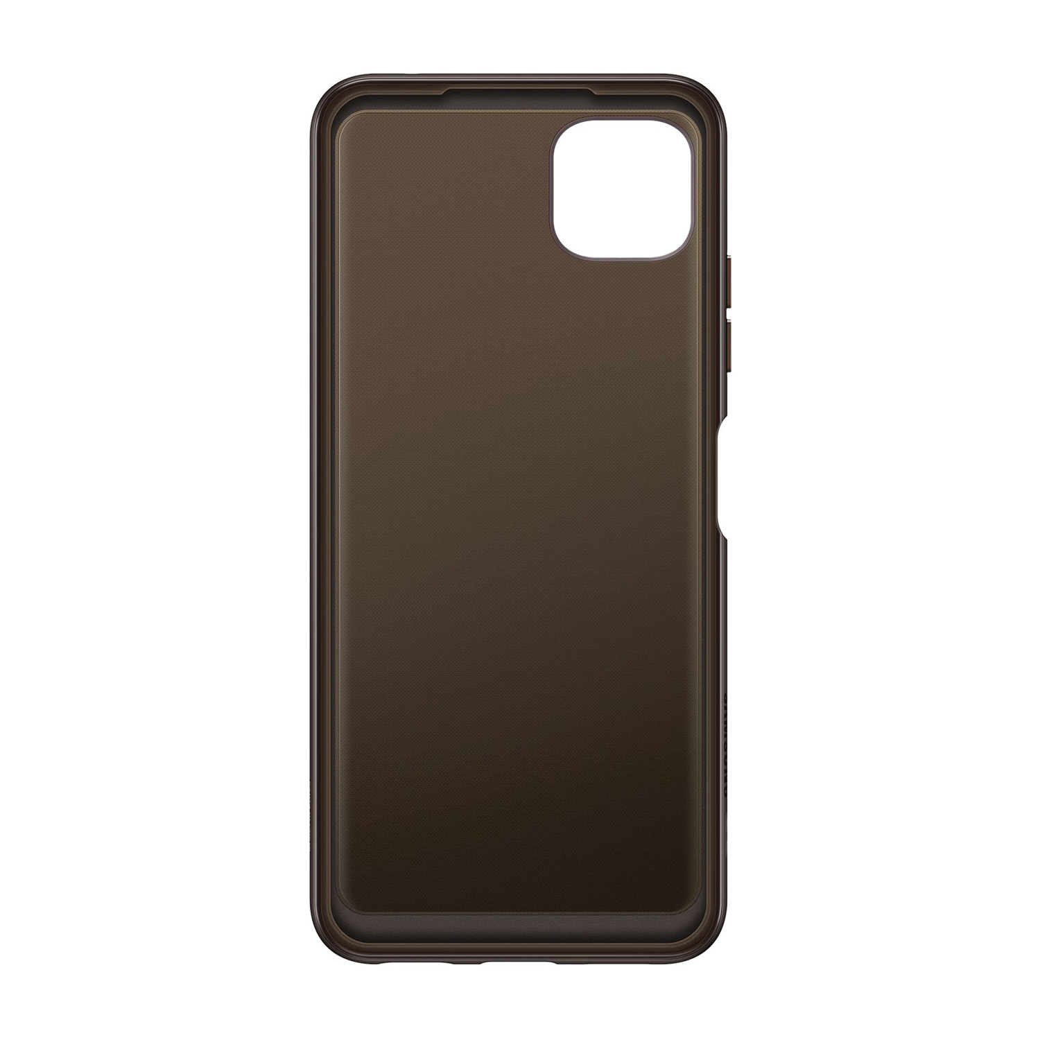 Samsung Soft Clear Cover (EF-QA226) für Galaxy A22 5G | Kratz- und Stoßfest | Schwarzes Cover | Hintere Abdeckung aus TPU | Kompatibilität: Galaxy A22 5G