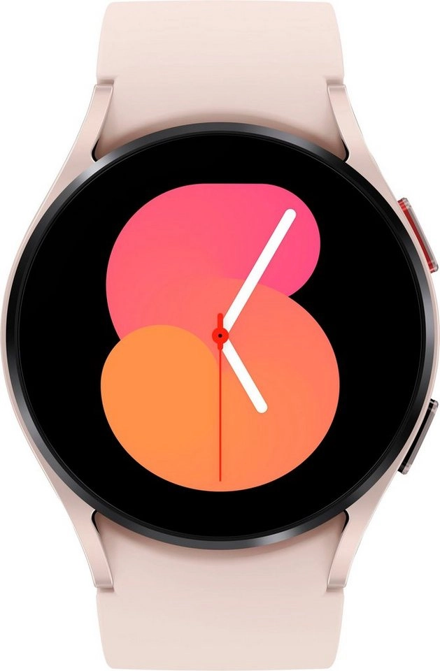 Samsung Galaxy Watch 5 (40mm) in gold | Smartwatch | Bis zu 80 Stunden Akkulaufzeit | Wassergeschützt bis 5 ATM | Blutdruck-Messung | Sturzerkennung