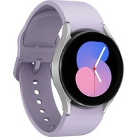 Samsung Galaxy Watch 5 LTE (40mm) in silber | 100 Samsung Pay Guthaben Smartwatch | Bis zu 80 Stunden Akkulaufzeit | Wassergeschützt bis 5 ATM | Blutdruck-Messung | Sturzerkennung