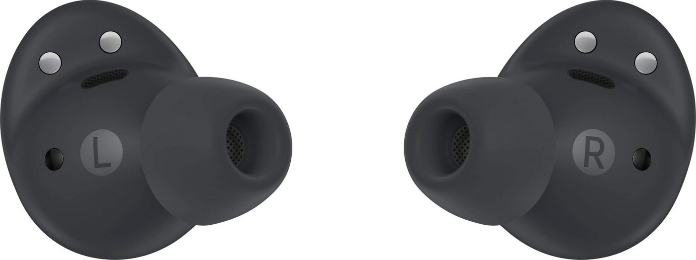 Samsung Galaxy Buds2 Pro Graphite | 61 mAh Kopfhörer Akku | 515 mAh Ladeetui Akku | Multi-Point BT-fähig | bis zu 21 Stunden Wiedergabezeit | 3 Mikrofone p. Bud