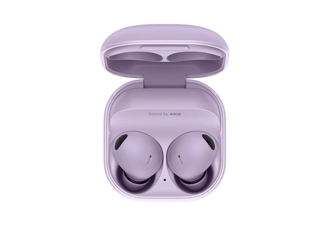 Samsung Galaxy Buds2 Pro Bora Purple | 61 mAh Kopfhörer Akku | 515 mAh Ladeetui Akku | Multi-Point BT-fähig | 21 Stunden Wiedergabezeit | 3 Mikrofone p. Bud