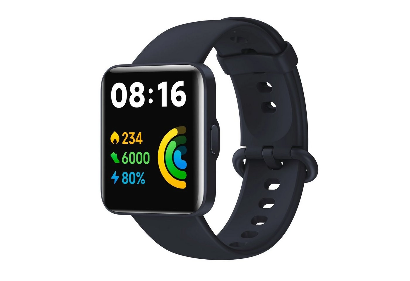 Xiaomi Redmi Watch 2 Lite GL Blau | intelligente Uhr mit Riemen | 100 Trainingsmodi | Hochpräziser GPS-Chip | Messung des Blutsauerstoffs | Schlafüberwachung