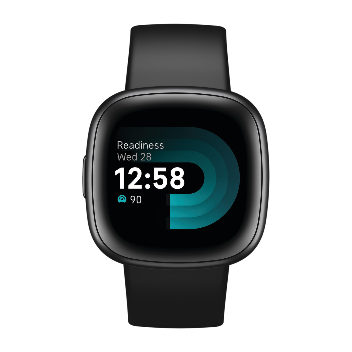 Fitbit Versa 4 in schwarz | Smartwatch | Tagesform-Index | 40+ Trainingsmodi | Integriertes GPS für Tempo & Strecke | 6+ Tage Akkulaufzeit | Bis 50 Meter Wasserdicht