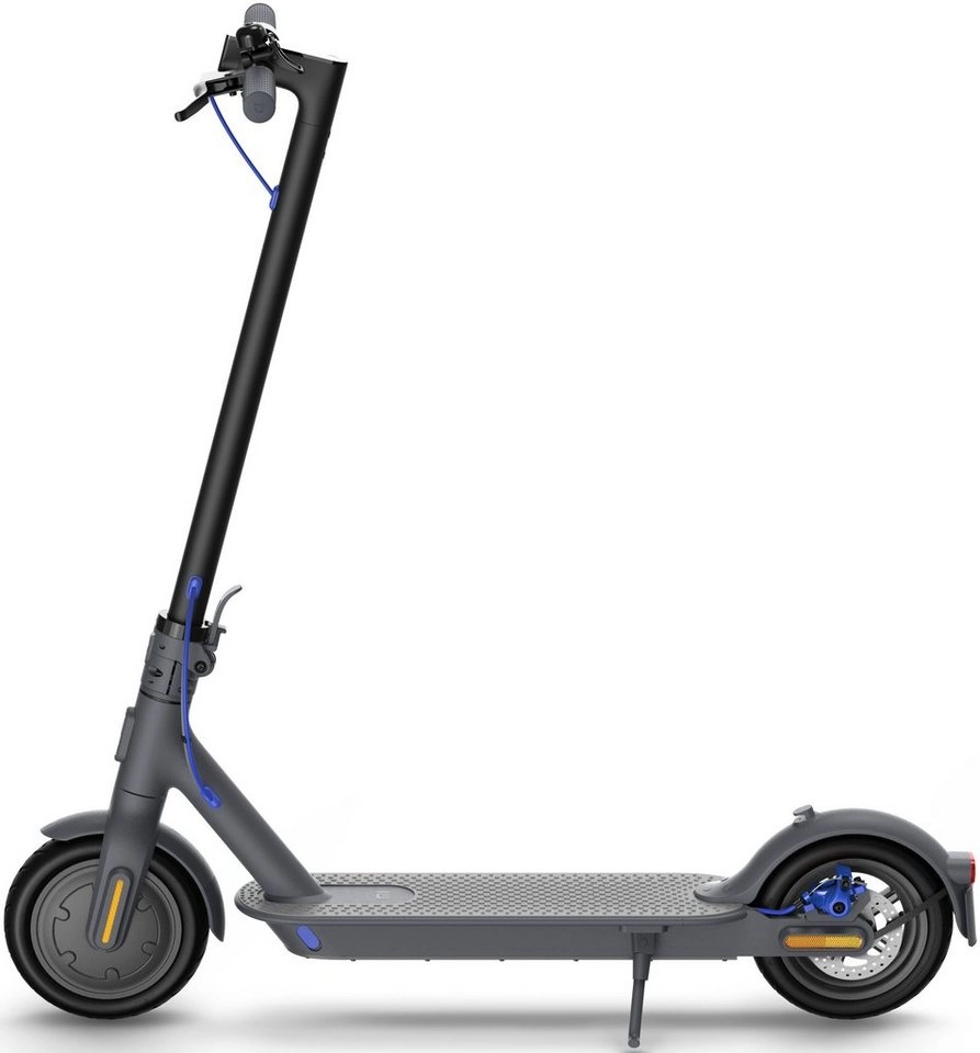 Xiaomi Mi Electric Scooter 3 Schwarz GE | 20 km/h Höchstgeschwindigkeit | 600 Watt maximal Leistung | 30 km maximal Reichweite | 446Wh Akkuleistung | Sportmodus