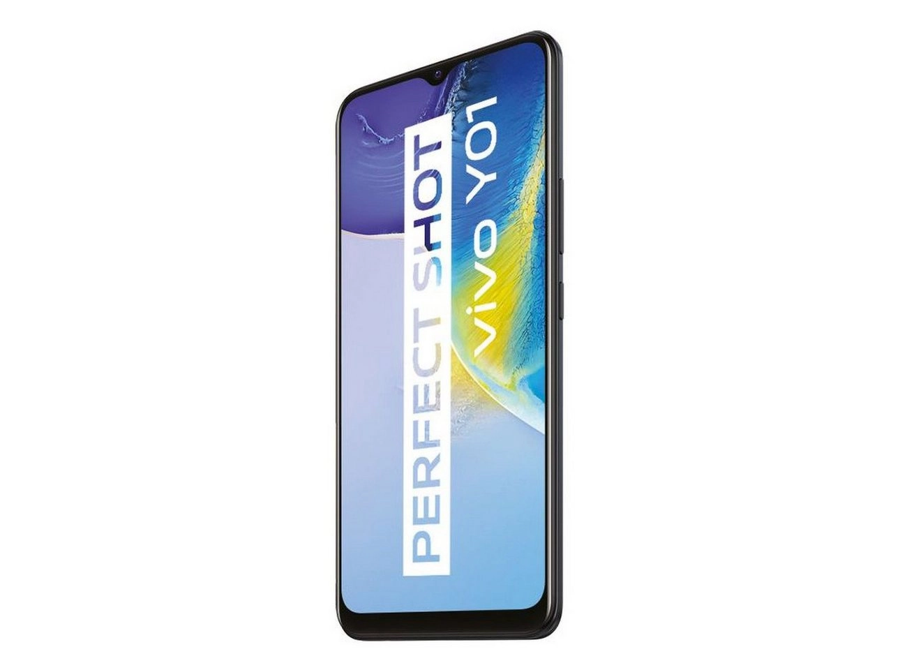 Vivo Y01 Schwarz | 4G Smartphone | Dual-SIM | 3 GB RAM | Speicher 32 GB | 1600 x 720 Pixel | Frontkamera 5 MP | Rückkamera 13 MP | 6.51 Bildschirmdiagonale"