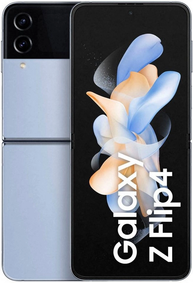 Samsung Galaxy Z Flip 5G Blau | 3700 mAh Akkuleistung | Quickshot Modus | 8 GB Arbeitsspeicher | Android 12 | 425 PPI | FHD+, Dynamic AMOLED Display