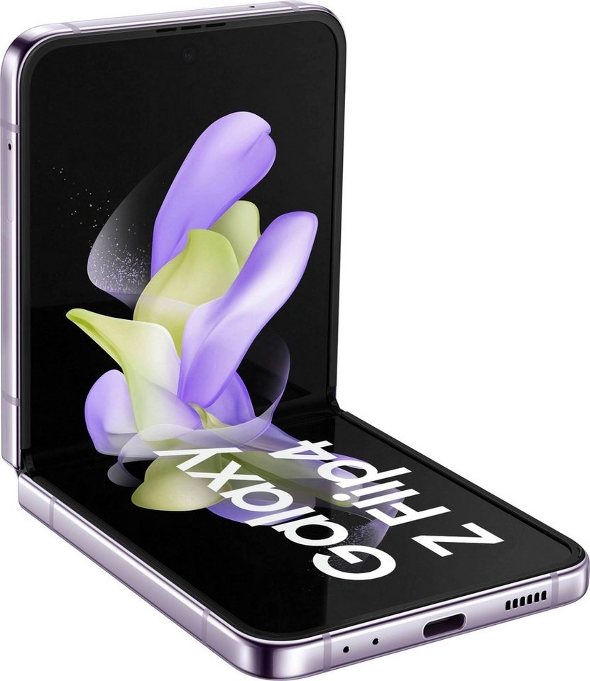 Samsung Galaxy Z Flip 5G Bora purple | 3700 mAh Akkuleistung | Quickshot Modus | 8 GB Arbeitsspeicher | Android 12 | 425 PPI | FHD+, Dynamic AMOLED Display