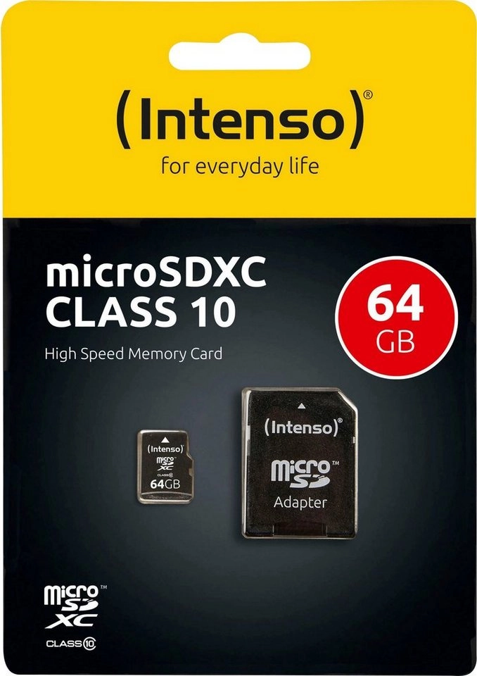 Intenso micro SDXC-Card Class 10 (64GB)