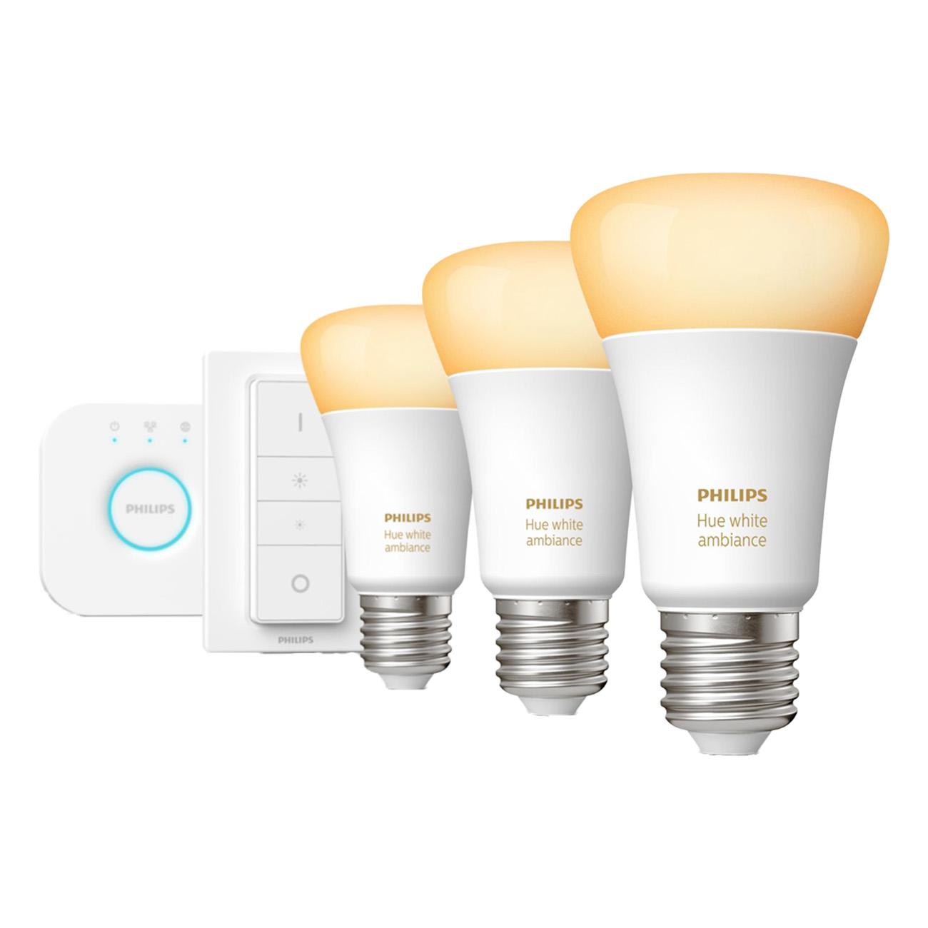 Philips Hue Bluetooth White & Color Ambiance LED | E27 | 3er SET