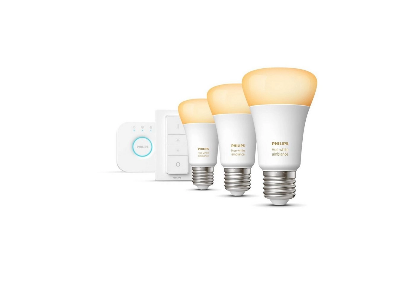 Philips Hue Bluetooth White & Color Ambiance LED | E27 | 3er SET